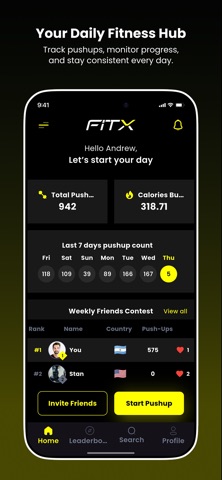 Fitx Pro App screenshot