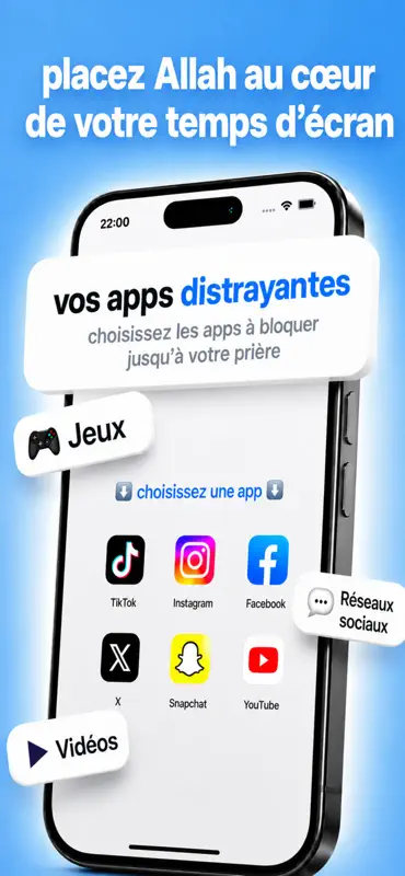 SalahScreen : Bloqueur d’apps screenshot 2 of 6
