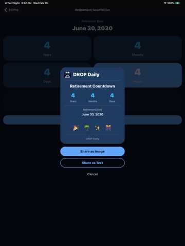DROP Daily iPad screenshot