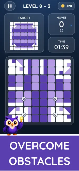 Block Rotate Puzzle - QuadSpin screenshot 3