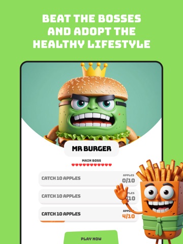 FitKid: Exercises For Kids iPad screenshot