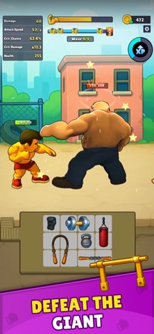Healthy Fighter - Muscle Clash iPhone screenshot