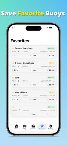 NOAA Marine Weather. Buoy Data iPhone screenshot