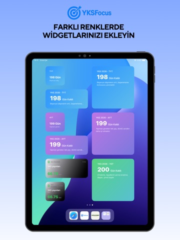 YKSFocus Deneme,Soru Takibi iPad screenshot
