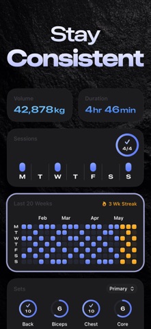 Gym Workout Tracker - Gritlog screenshot