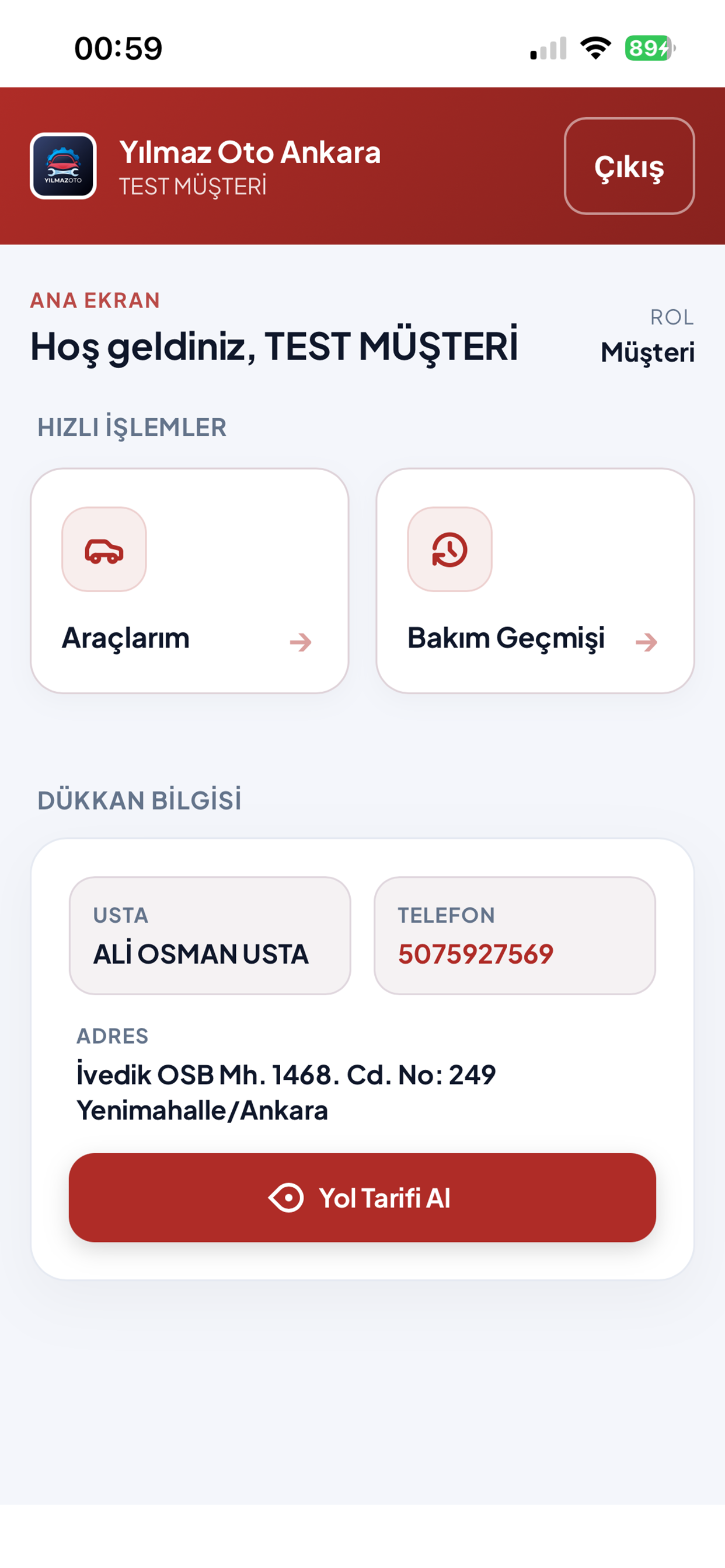 Yılmaz Oto Ankara