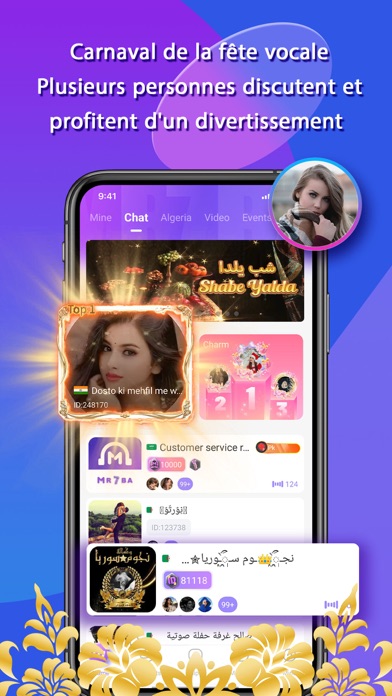 Screenshot #1 pour Mr7ba-Chat Room & Live