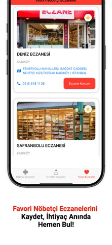 Nöbetçi Eczane Türkiye 7/24 iPhone screenshot
