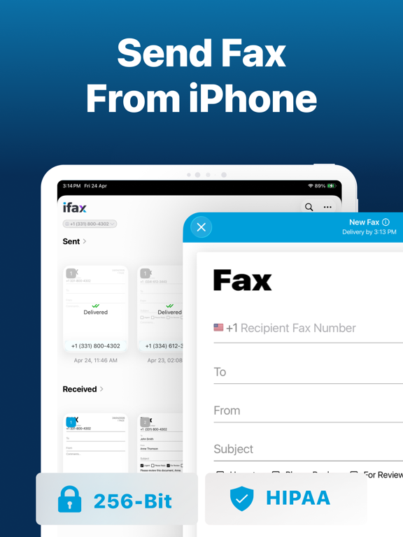 Screenshot #4 pour Fax Sending App Ad Free Faxes