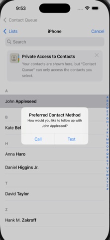 Contact Queue Screenshot 2 of 6