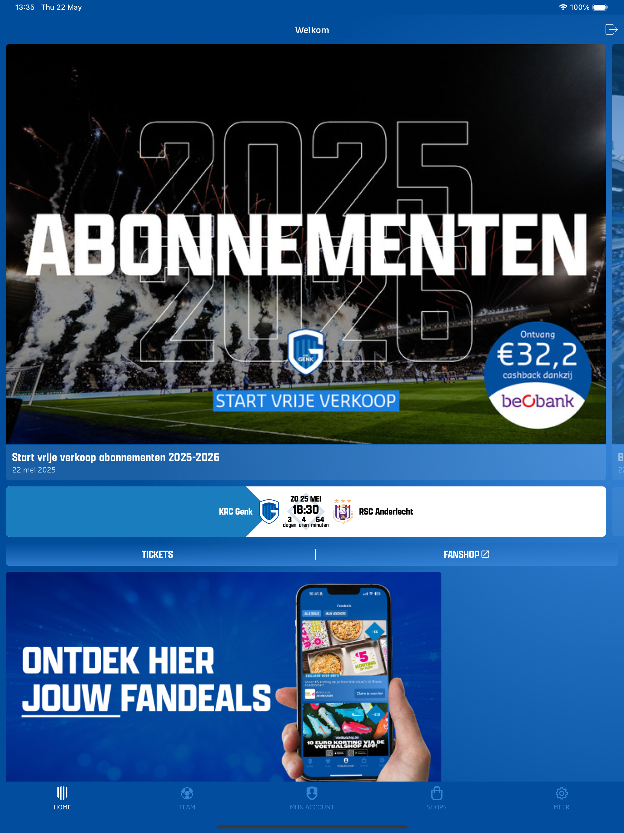 KRC Genk Official app