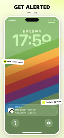 PillBell: Pill Reminder iPhone screenshot