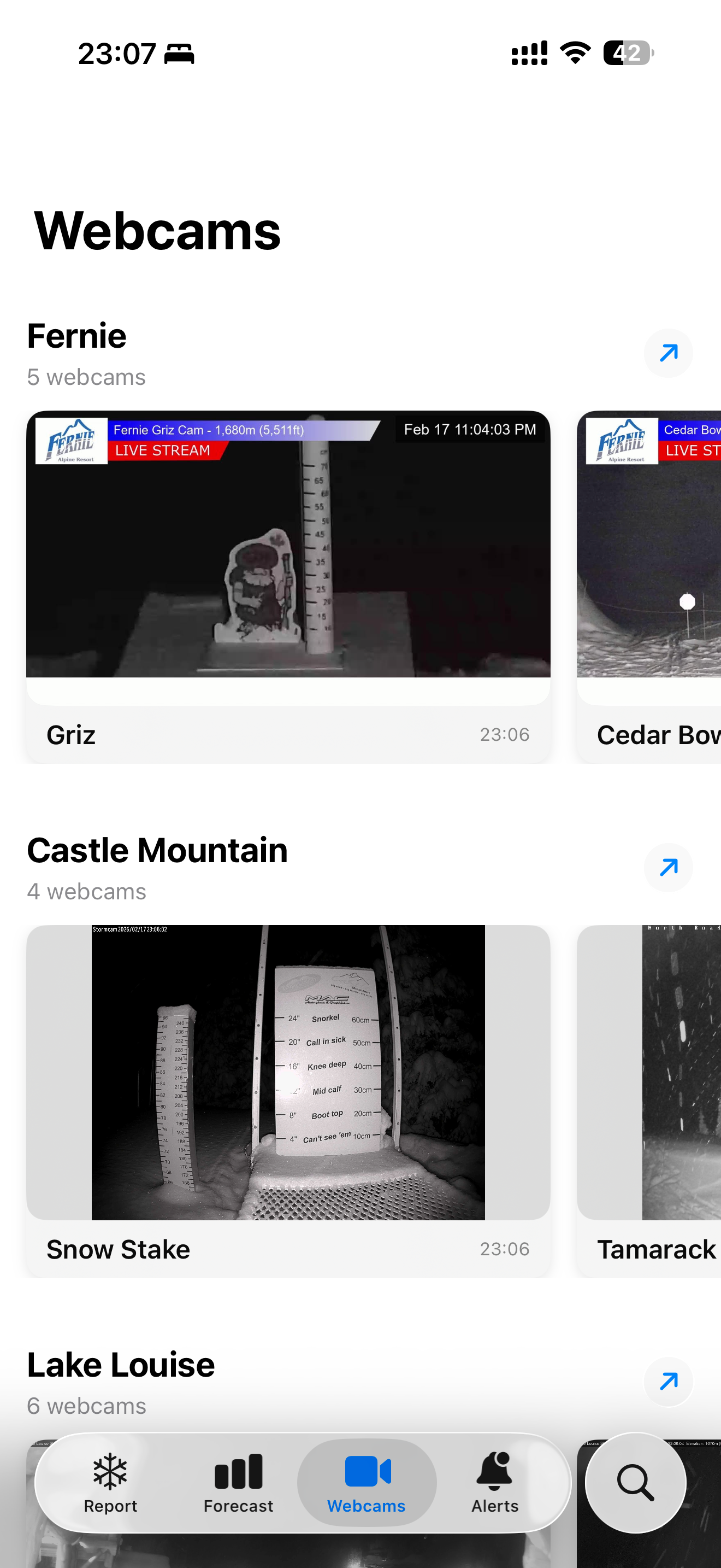 Powder Alert: Snow Report screenshot 3