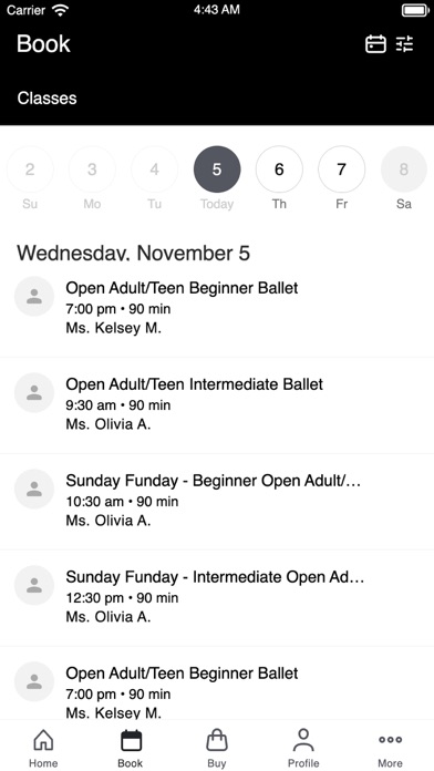 App screenshot