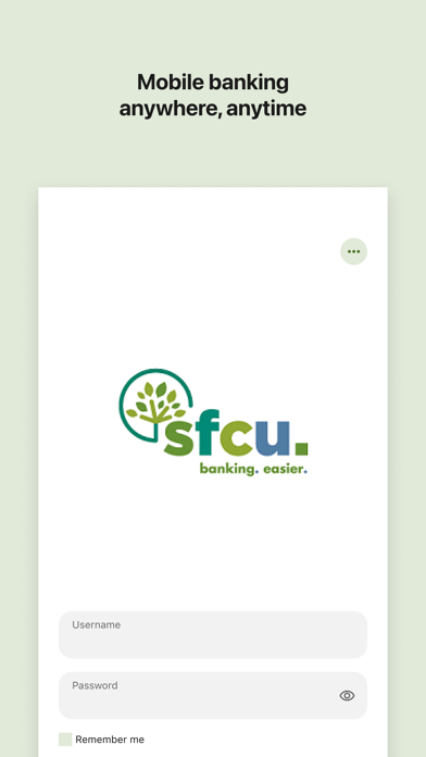 SFCU CU-Online Screenshot 1 of 5