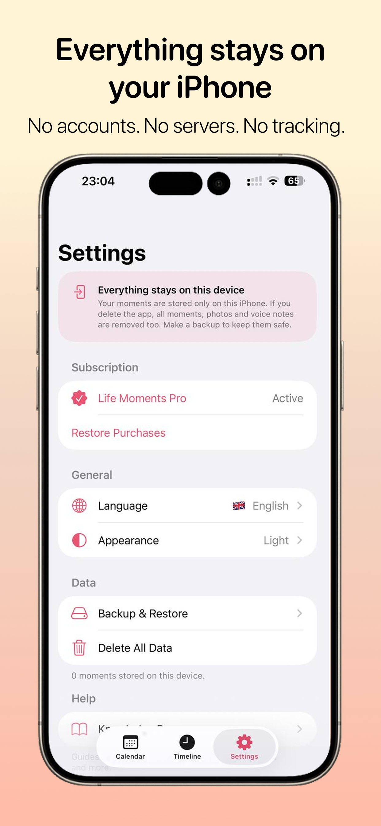 LifeMoments screenshot 5