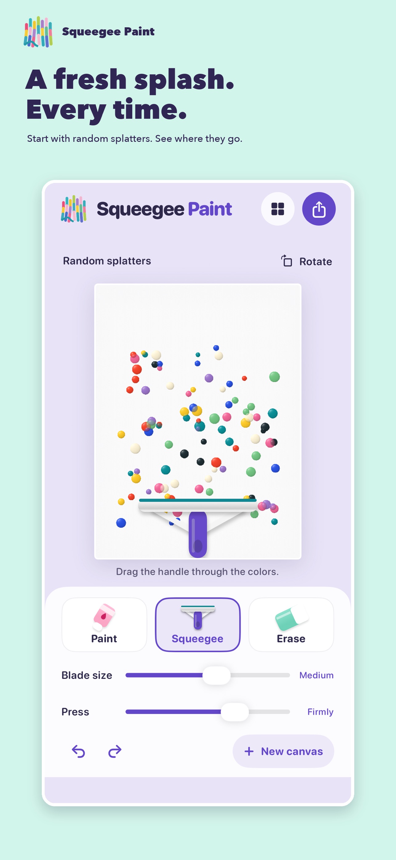Screenshot 2 of Squeegee Paint Studio