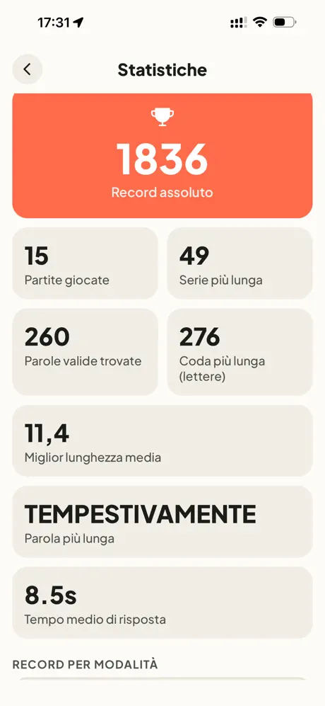 Parole in Coda screenshot 1