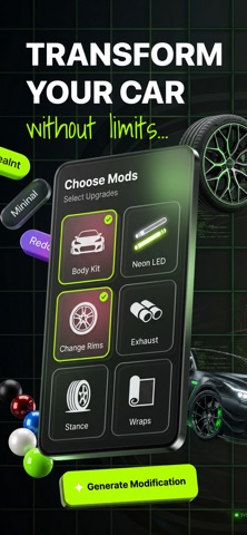 Revd AI - Car Tuning & Mods Screenshot 1 of 6