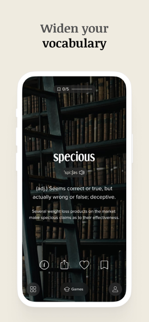 ‎Vocabulary - Learn words daily Screenshot