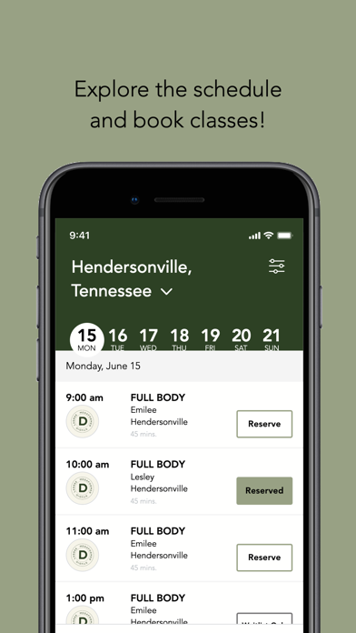 D LAGREE STUDIO iPhone screenshot 3 - Health & Fitness app