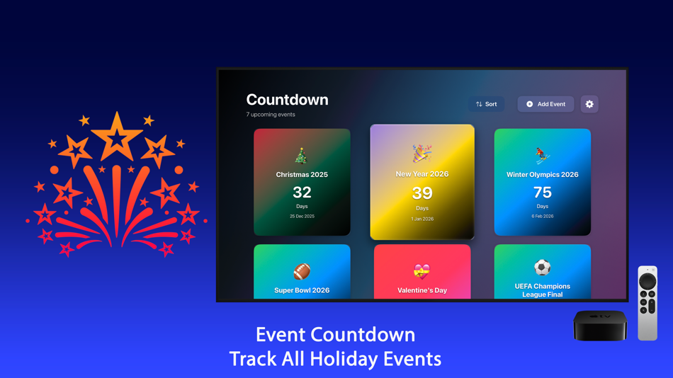 #1. Event Countdown - Super Bowl (iOS) By: Igor Bidenko
