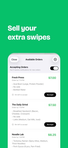 Block Market: Campus Dining screenshot
