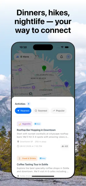 Meet Travelers Nearby - Nomax screenshot 2