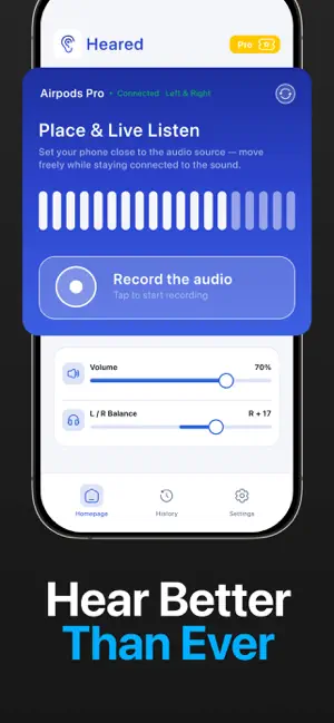 Hearing Aid・Live Listen・Heared screenshot 2