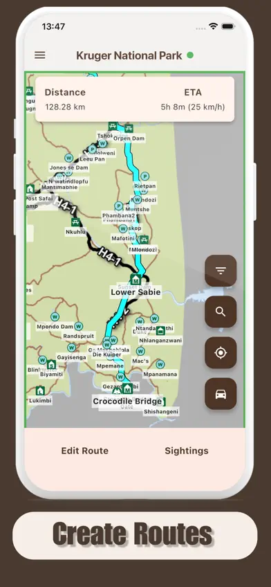 Kruger Navigator screenshot 3
