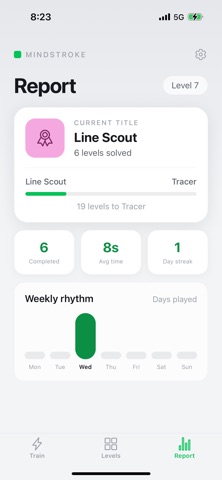 BrainLine: Daily IQ test Screenshot 6 of 6