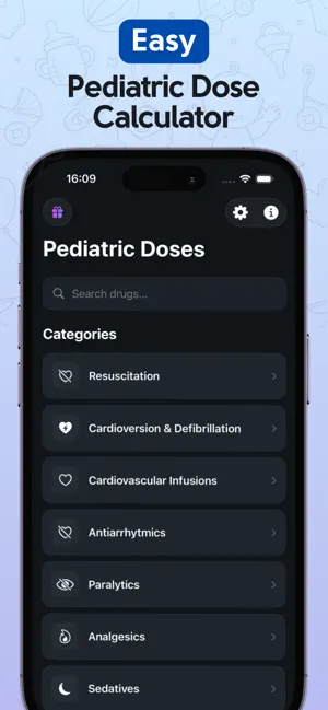 Pediatric Doses screenshot 1