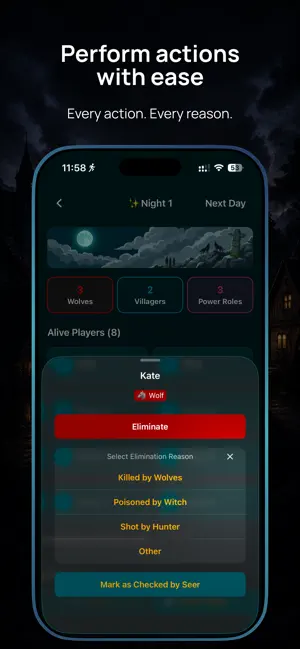 X-Judge: Werewolf Assistant screenshot 3