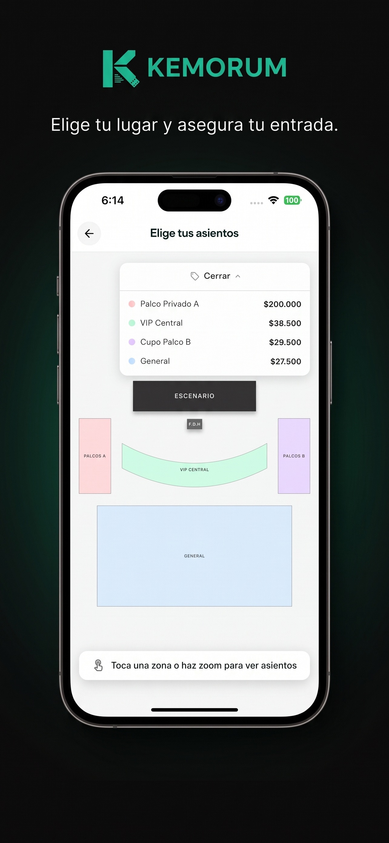 Screenshot 3 of Kemorum Tickets