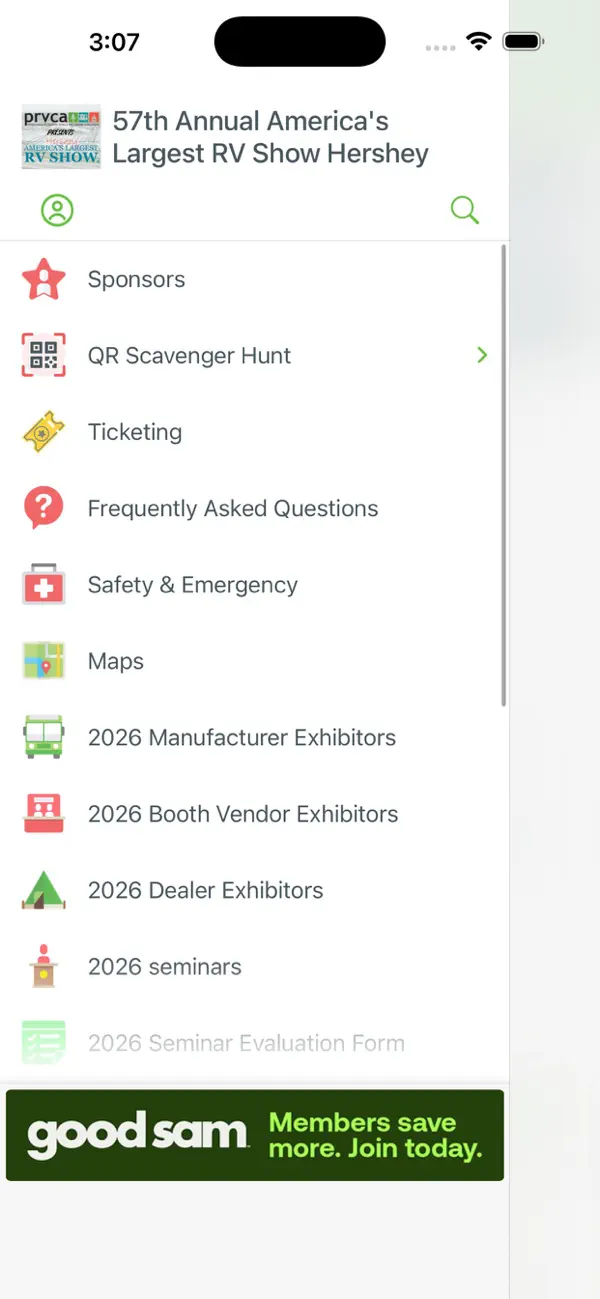 Screenshot #2 pour America's Largest RV Show