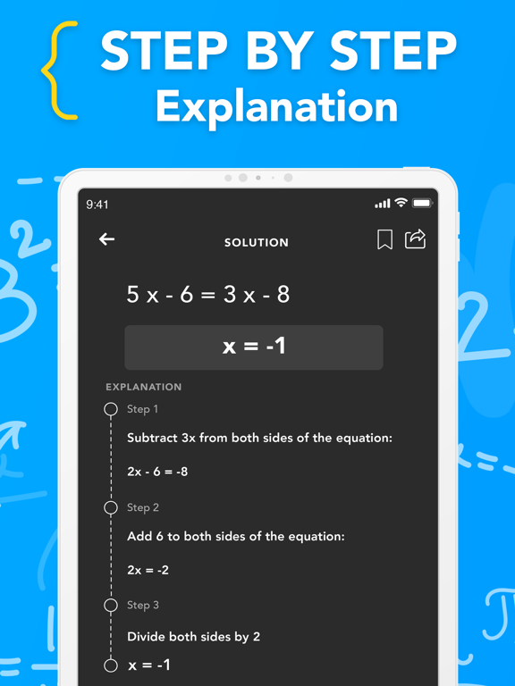 Screenshot #5 pour Photo maths - Resolution maths