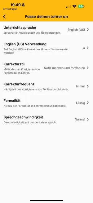 Dein Sprachcoach screenshot 4