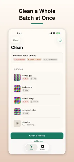 Exif Remover: Clean Metadata screenshot 3