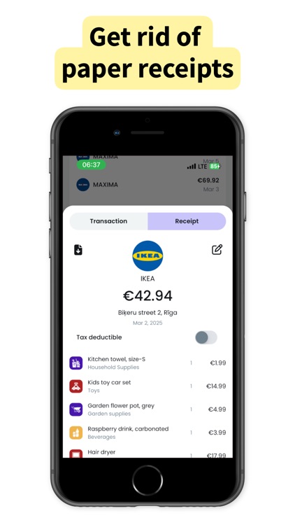 Get Bill : Budget & Receipts