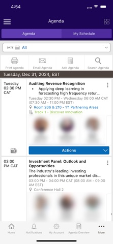 Milken Institute Events iPhone screenshot