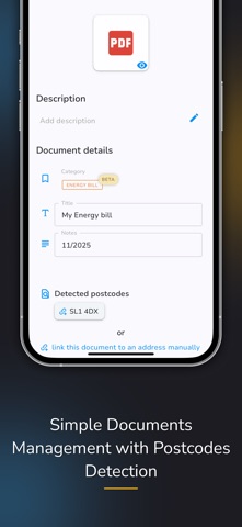 Address Archive: Secure Vault iPhone screenshot