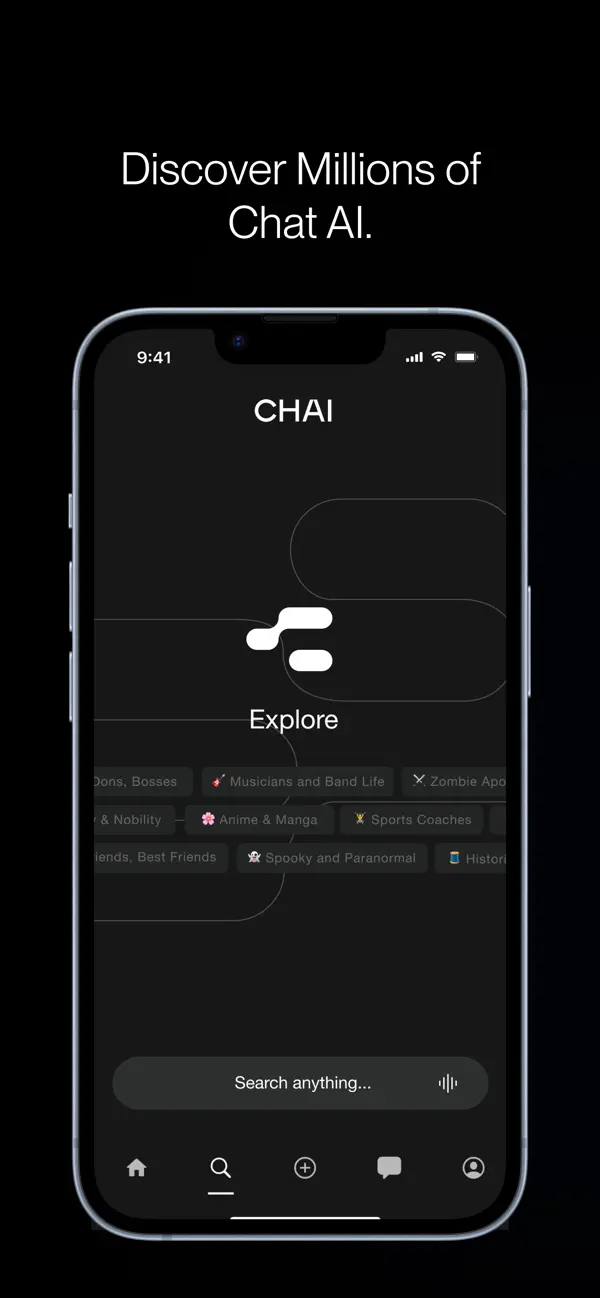 #2. CHAI: Social AI Platform- Chat (iOS) Bởi: Chai Research Corp.