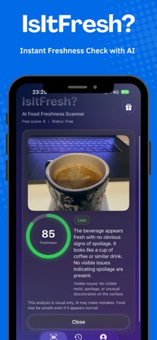 IsItFresh? screenshot