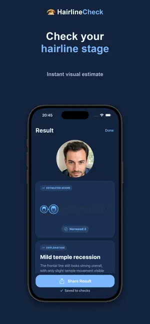 HairlineCheck screenshot 1
