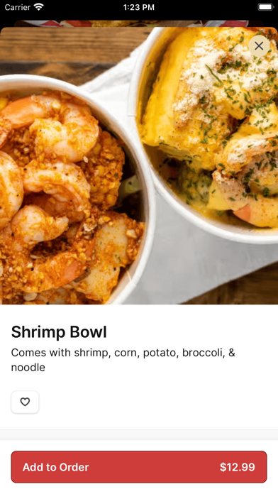 Louisiana Shack iPhone screenshot 3 - Food & Drink app