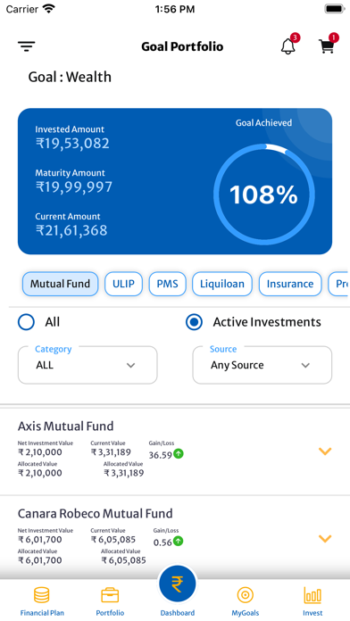 Fincart - Investment App Screenshot