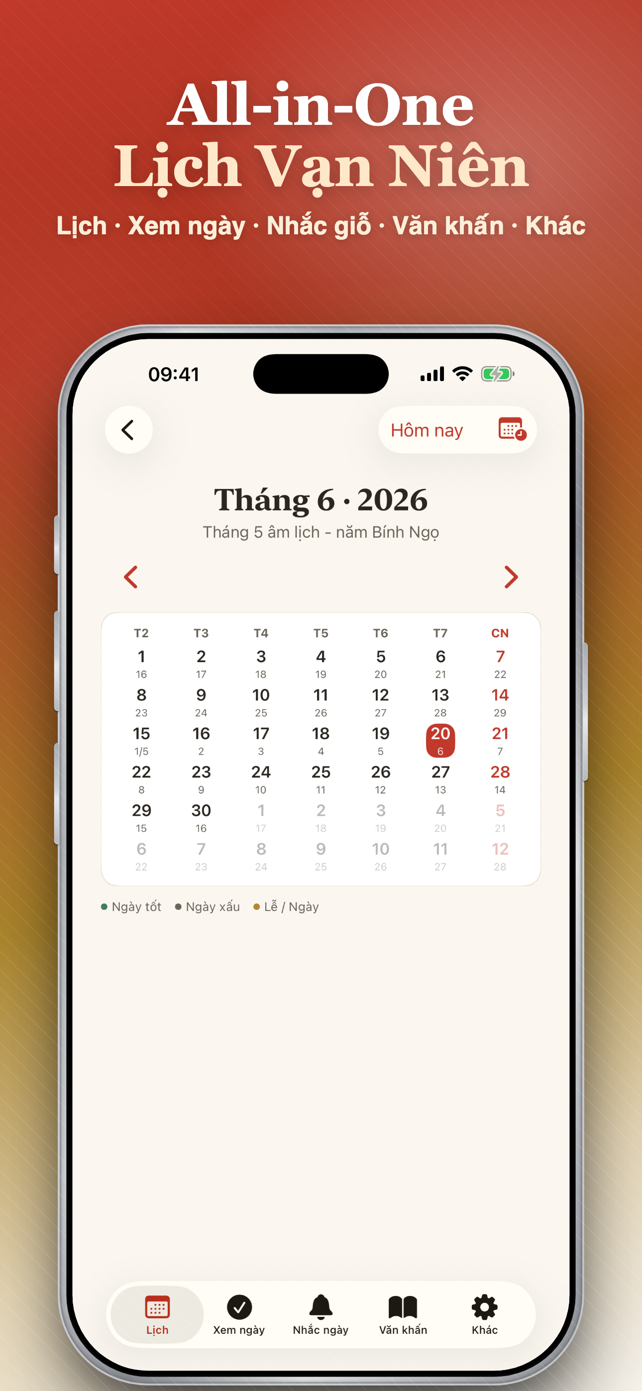 Lịch Vạn Niên: Lịch Việt 2026 screenshot 8