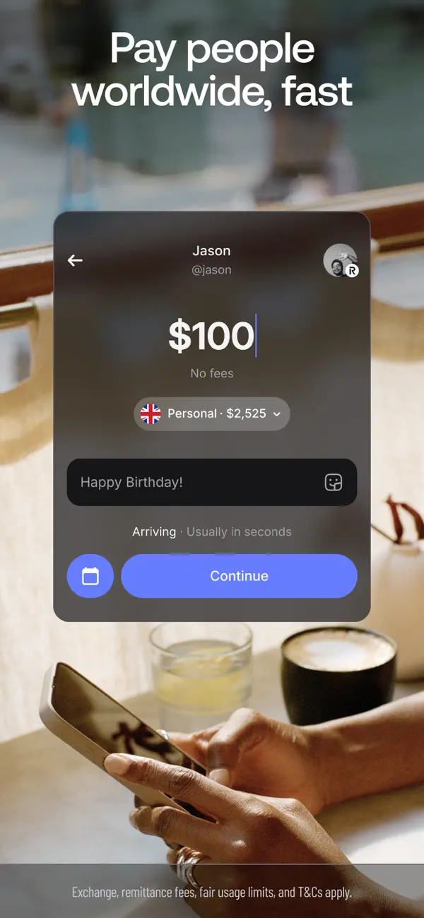 #6. Revolut: Send, spend and save (iOS) 由: Revolut Ltd