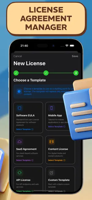 ClauseCraft License Manager screenshot 3