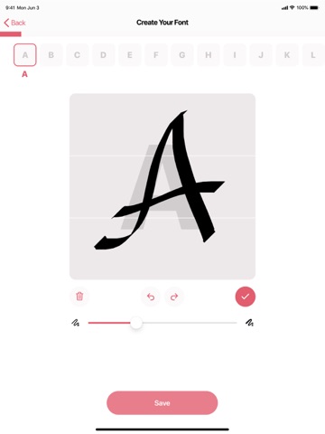 Font, Keyboard Skin for iPhone iPad screenshot